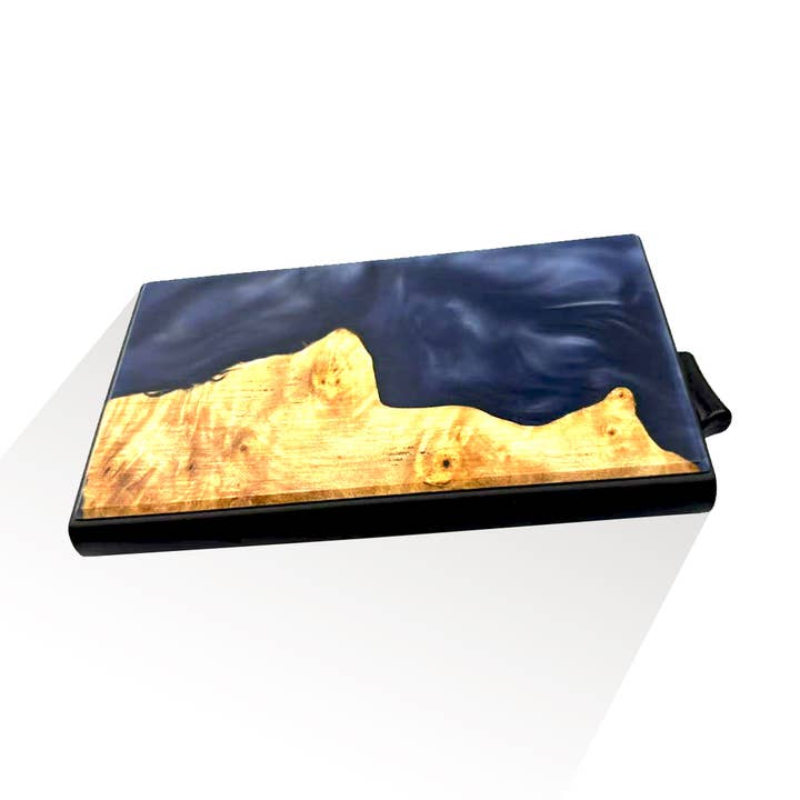 Wooden Element - Wholesale Wallet - Unisex - Wood/Resin Smart Pop-up Wallets (Assorted pack of 11)48