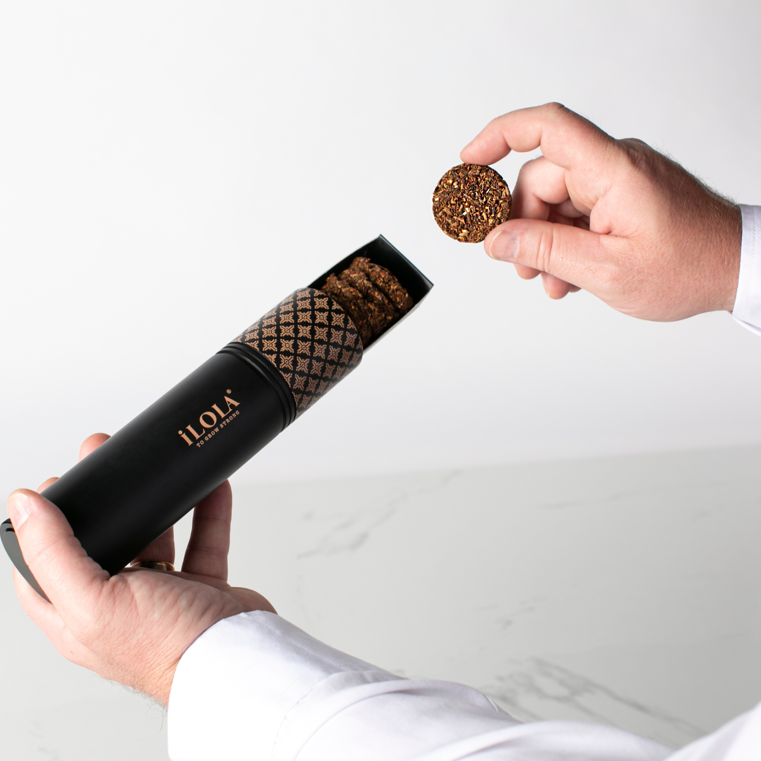 iLOLA Tea - Venta al por mayor Tés saludables/desintoxicantes - Humidor de Discos de Té | Almacenamiento de Lujo para Té de Hojas Sueltas9