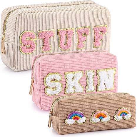 Crover - Wholesale Makeup/Cosmetic Bag - Corduroy Makeup Bag 0