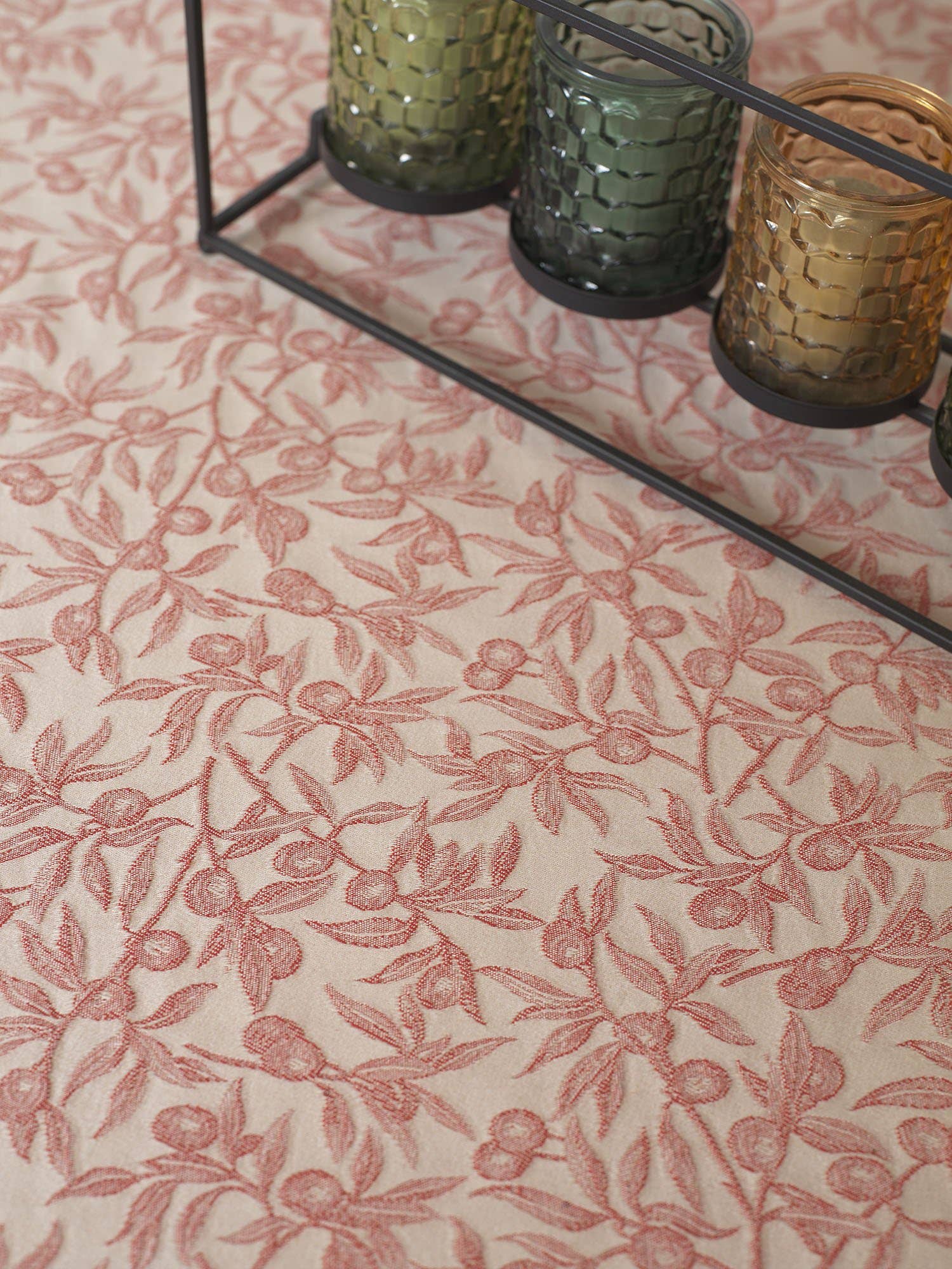 BUSATTI – Engroshandel Dug – Lang bordskåner Olivo selvatico i 100% bomuld1