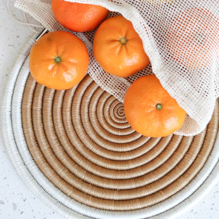 Organic Cotton Mesh Produce Bags for wholesale by Ethik