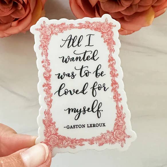 Wildflower Paper Company - Wholesale Sticker - The Phantom of the Opera Sticker Decal0