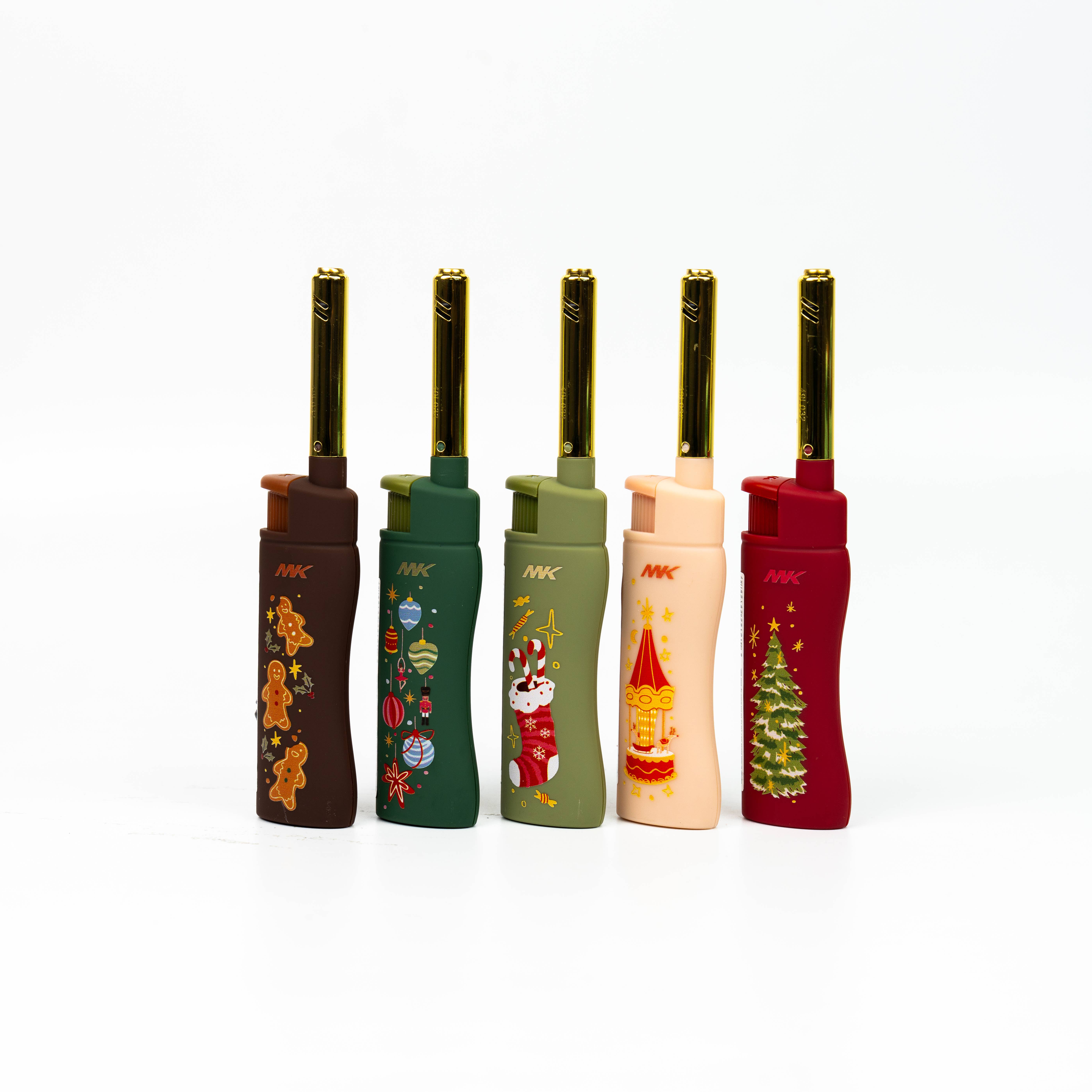 MK Lighter Company - Wholesale Lighter - MK Lighter Range Series, Xmas Set, Windproof Flame 50PC1
