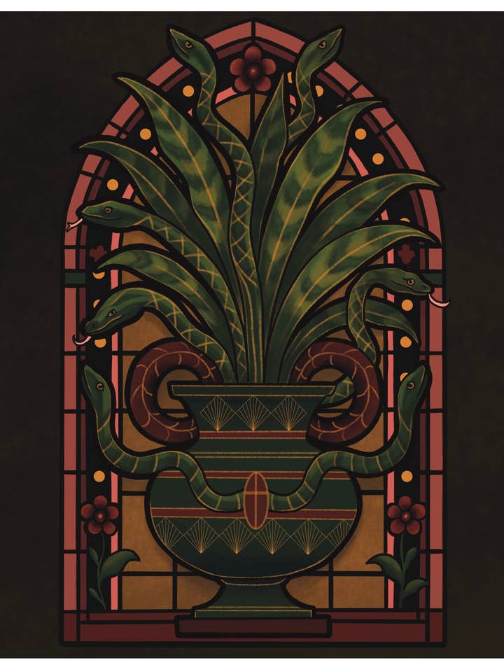 Serpent's Bloom for wholesale by Brooke Brazil