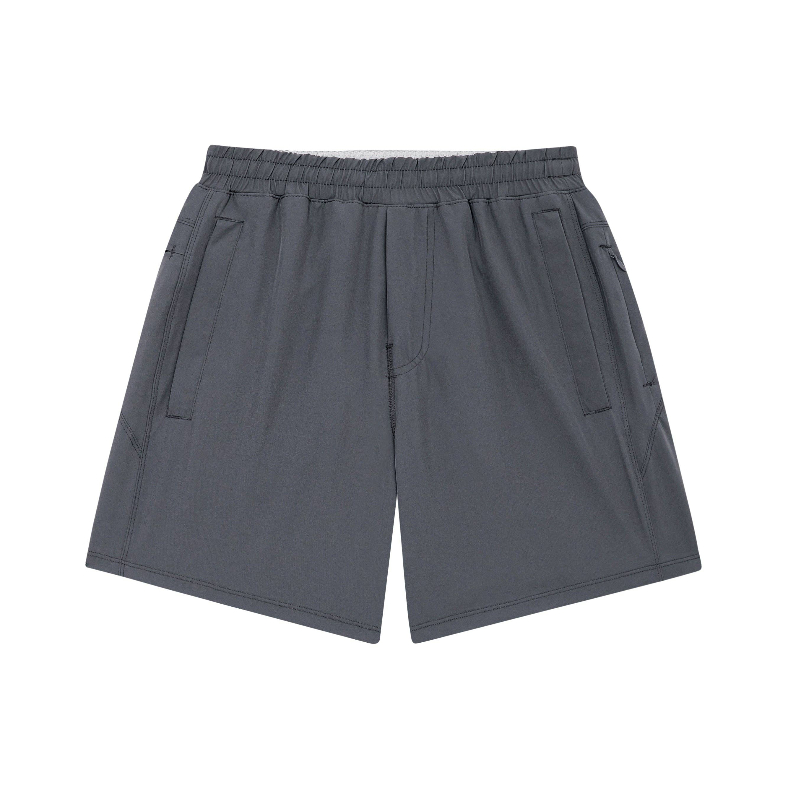 Meripex Apparel - Wholesale Athletic Shorts - Men's - Charcoal Grey Freeballers - Sport Shorts1