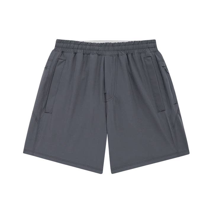 Meripex Apparel - Wholesale Athletic Shorts - Men's - Charcoal Grey Freeballers - Sport Shorts1