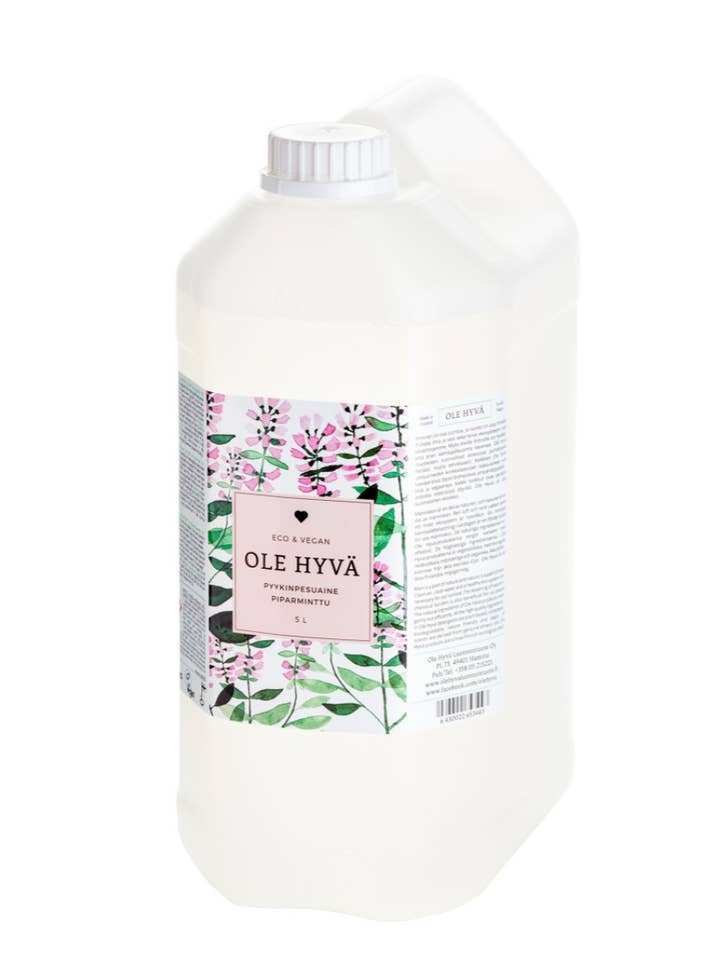 Laundry Peppermint, canister 5000ml for wholesale by Ole Hyvä Metsä