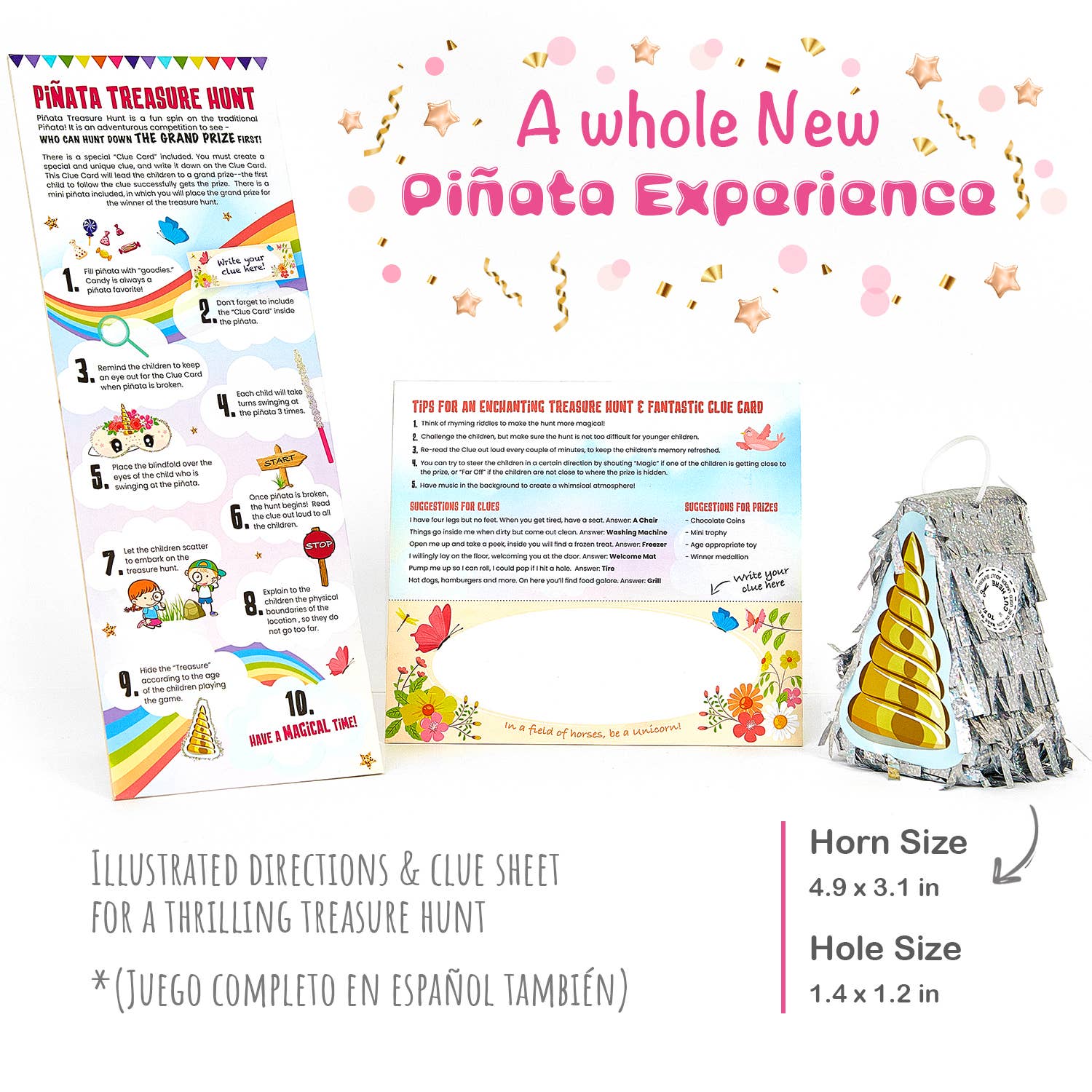 JitteryGit - Wholesale Party Favor - Unicorn Pinata Theme Birthday Party Favor Treasure Hunt Game7