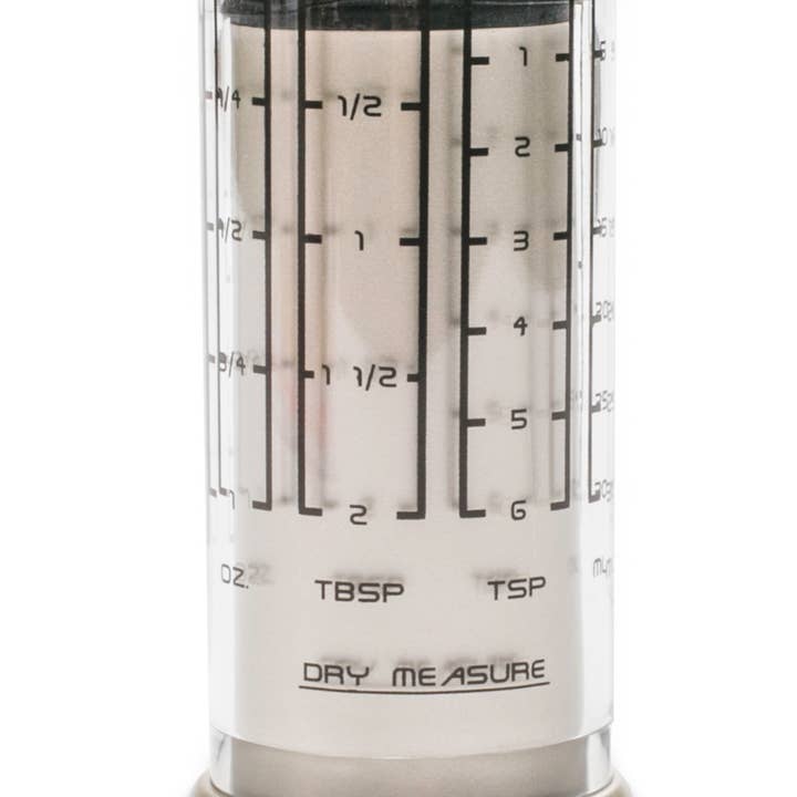 Fox Run Brands - Venta al por mayor Tazas medidoras - Mini vaso Adj-A-A KitchenArt Pro, satinado, 4 x 1,38 x 6,75 pulgadas