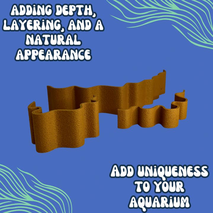 Chatelet - Wholesale Pet Toy - Not Cat/Dog - Aquarium or Terrarium Substrate Cliffs Combo Pack | Separate Substrate Layers in Aquariums or Terrariums to Create Cliffs & Depth