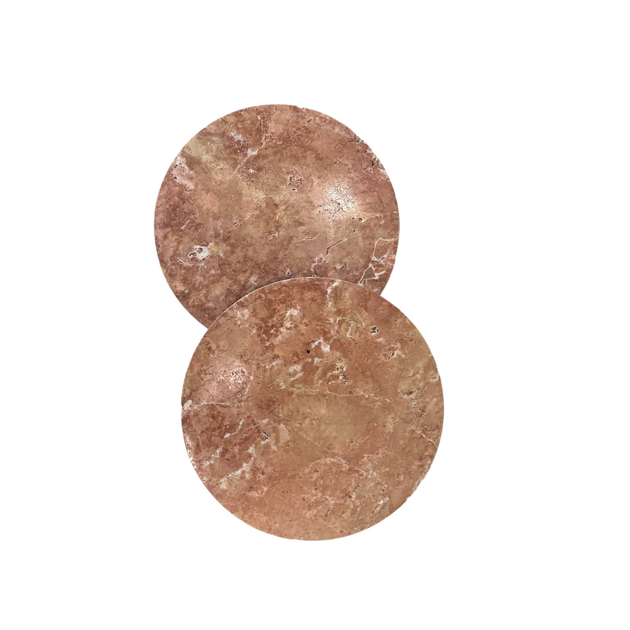 HAAND Craft – Engroshandel Tebord – IDE Røde Travertin Sideborde – Kombiner som Sofabord9