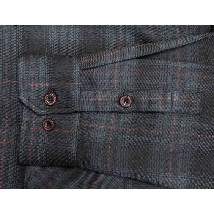 The Phantom Black Flys x Dixxon Men's Flannel Collab for wholesale on Faire