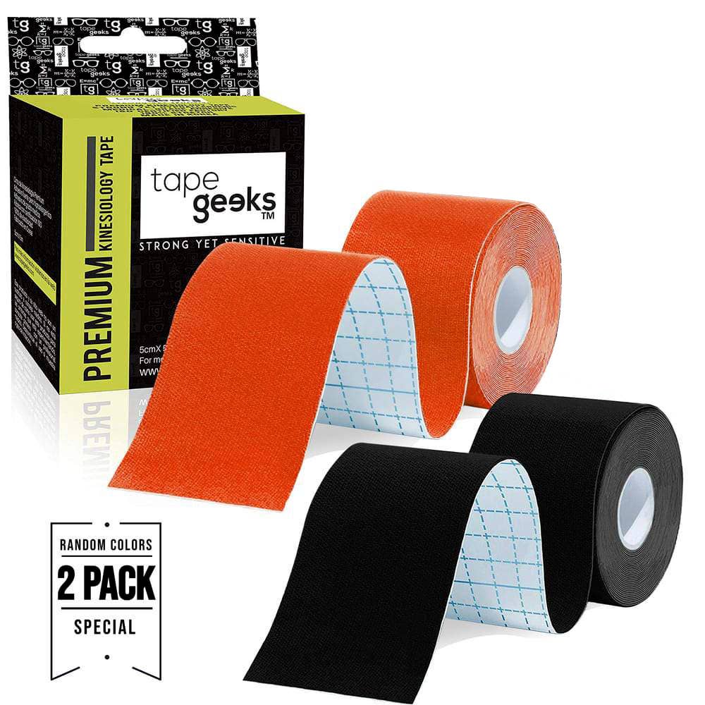 Tape Geeks - Wholesale Sports & Outdoor - 2-Pack Premium Kinesiology Tape3