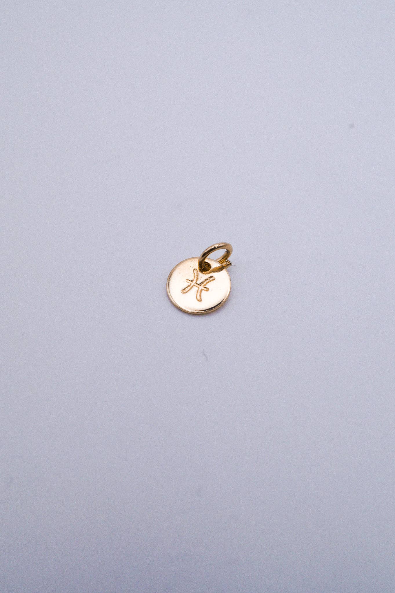 Hannah Naomi - Wholesale Individual Charm/Pendant - Tiny Zodiac Circle Charm, SOLID 14K Gold11