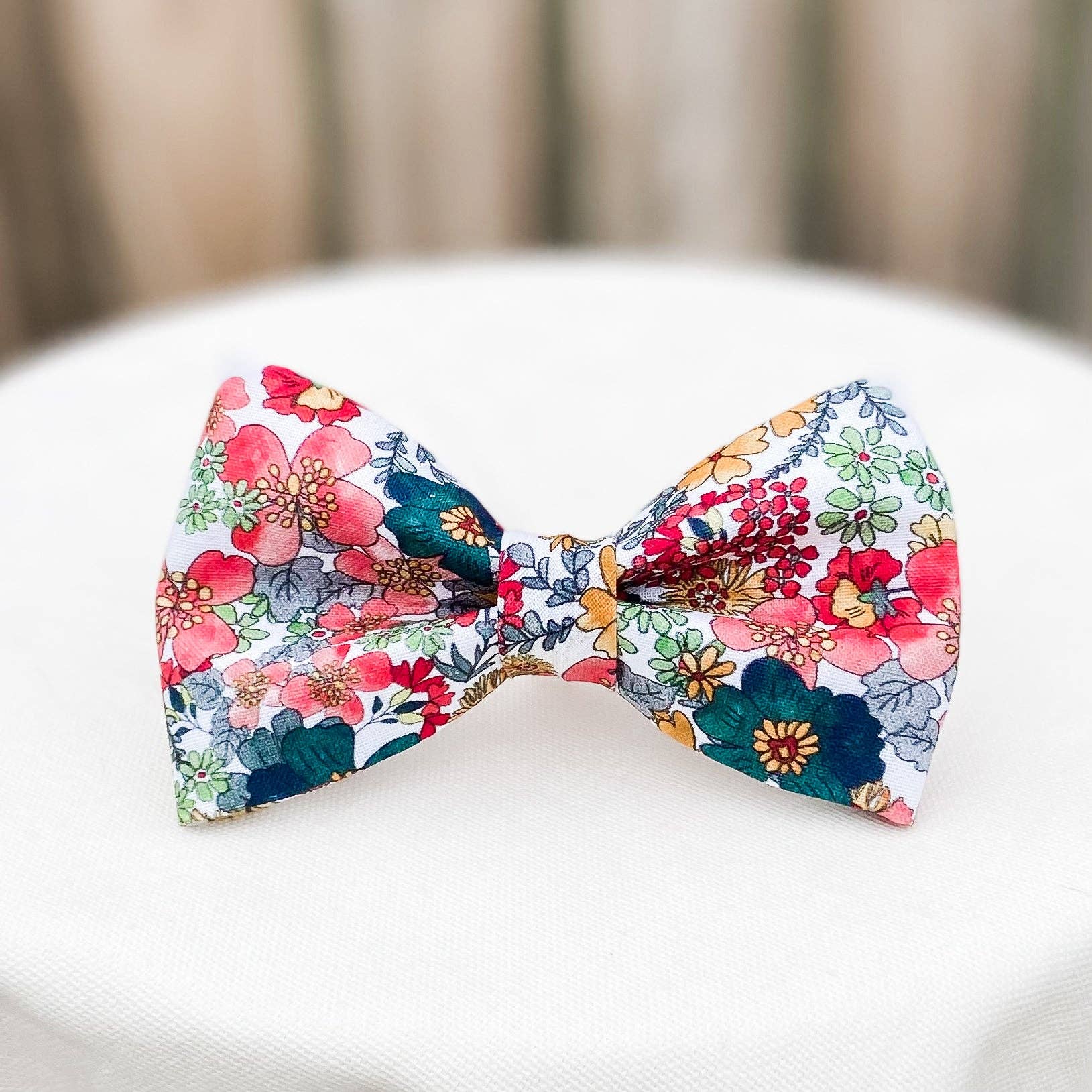 doggish - Wholesale Pet Bow Tie - Dog - Vintage inspired floral dog bow tie pet accessory2