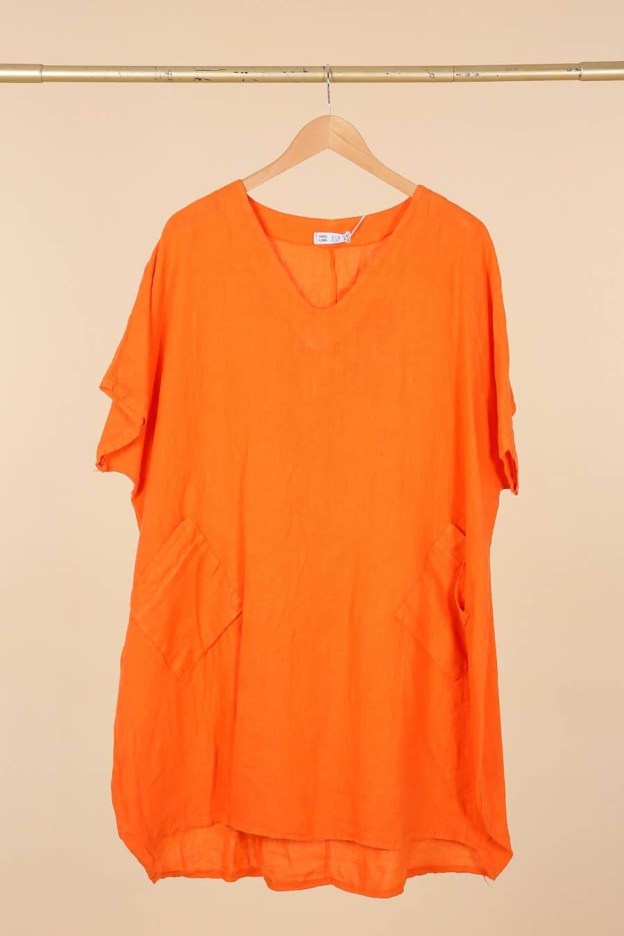 la maison des fibres naturelles - Wholesale Tunic - Women's - Tunic 62804 100% linen made in Italy3