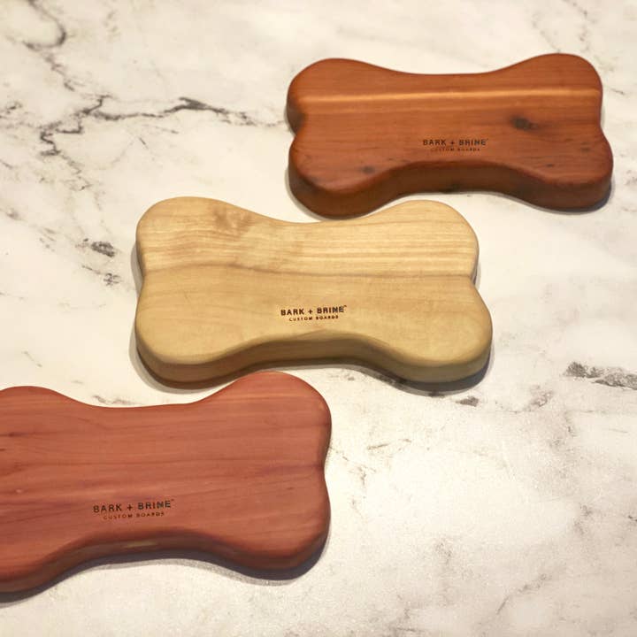 Bark + Brine Custom Boards - Wholesale Pet Food Mat - Dog - Barkuterie Board Small - (9.5")