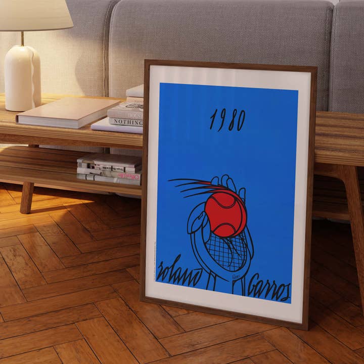 Oneart - Wholesale Poster - Roland-Garros Poster Valerio Adami, 1980 FFT0001- FFT00015