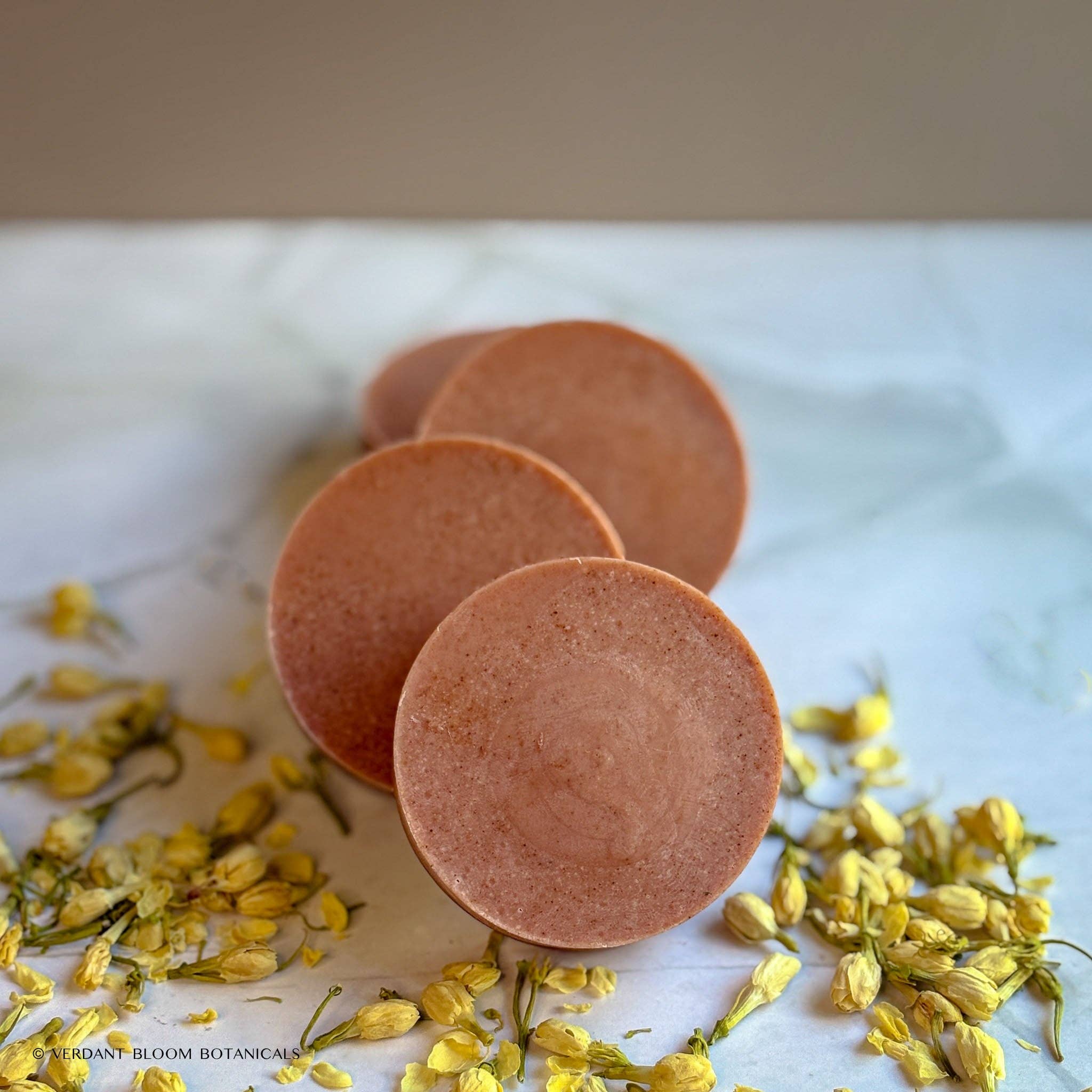 Verdant Bloom Botanicals – wholesale Bar Soap – Amber Glow Mini Soap3