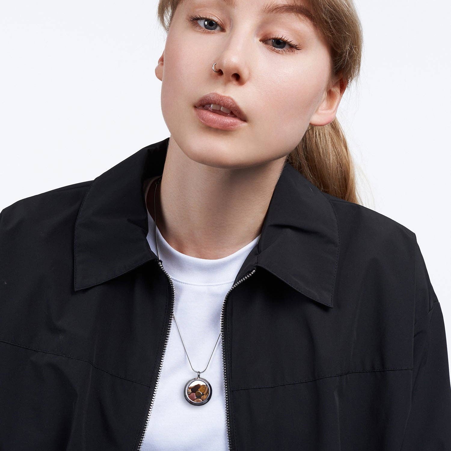 My Little Nature - Wholesale Pendant/Charm Necklace - Tiger's Eye Healing Gemstone Designer Necklace – Strength & Protection1