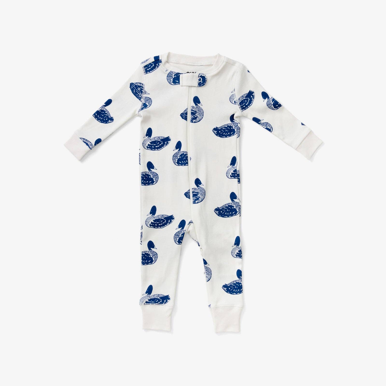 Lewis - Wholesale Sleepsuit - Baby - Zip Sleeper - Duck | Denim