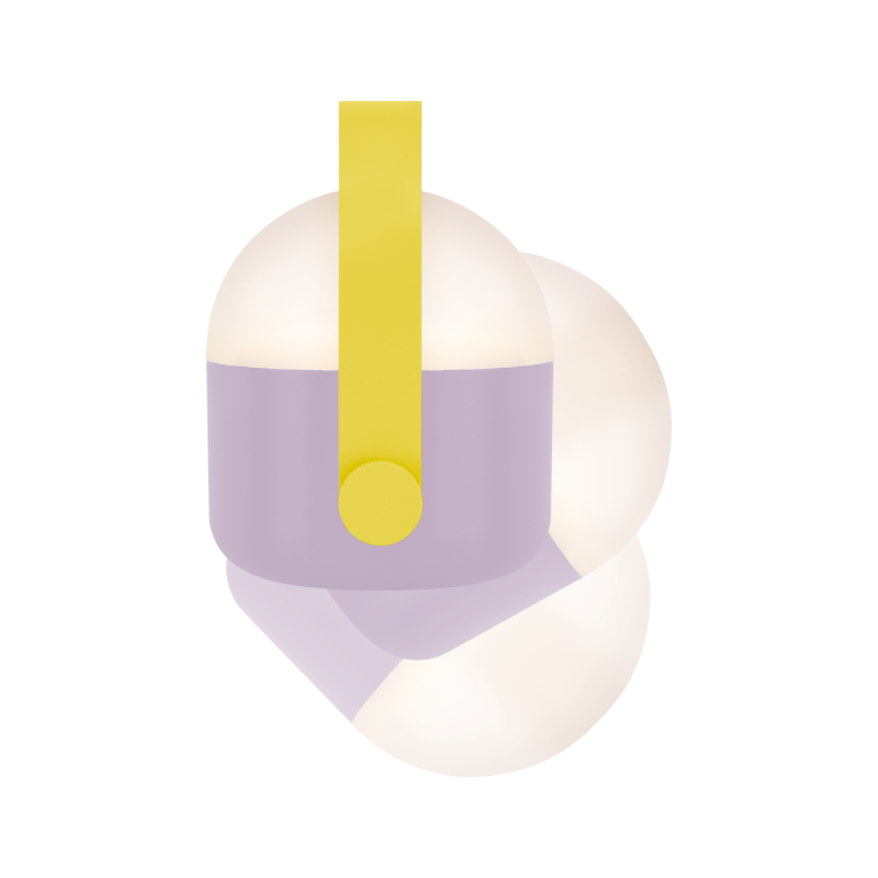 D & A Home Australia Pty Ltd - Wholesale Lantern - Portable LED ‘Ole’ Lamp - Lilac - Remember5