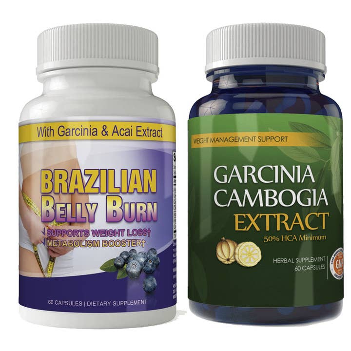 Garcinia Cambogia and Brazilian Belly Burn Combo Pack for wholesale by Totally Products