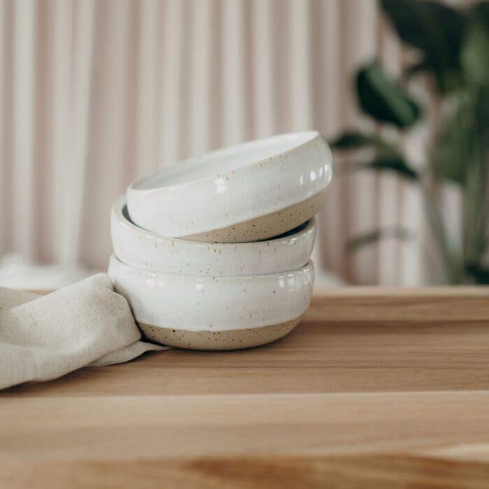 vit müsliskål för wholesale av Töpferei am Wald