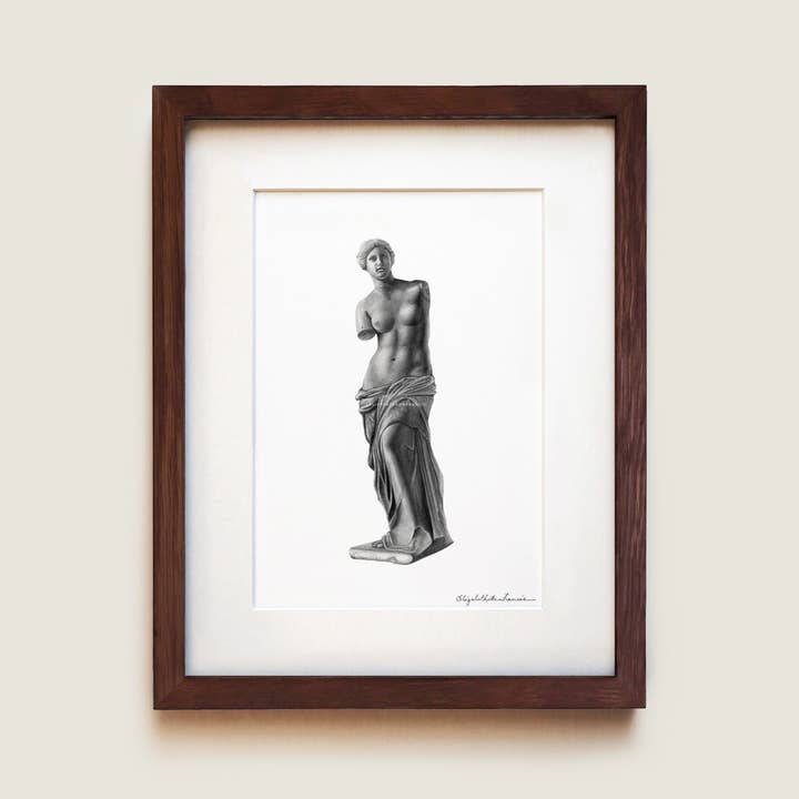 Afrodite Venere di Milo | Stampa d'Arte per la vendita all'ingrosso da parte di ElizabethAnnFrancis