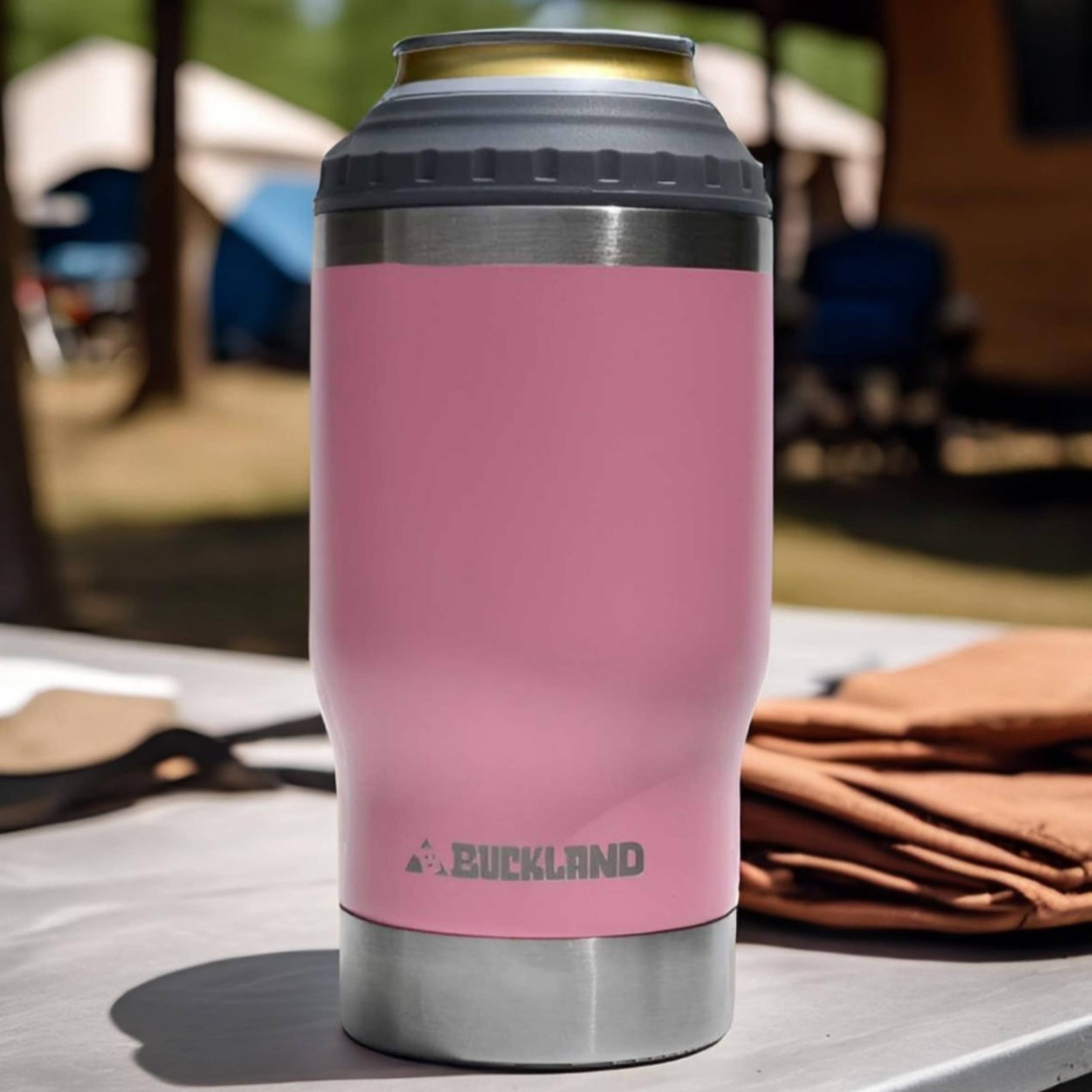 Buckland Adventure Gear - Wholesale Drink Huggers & Koozies - 4-in-1 Beverage Cooler Tumbler6