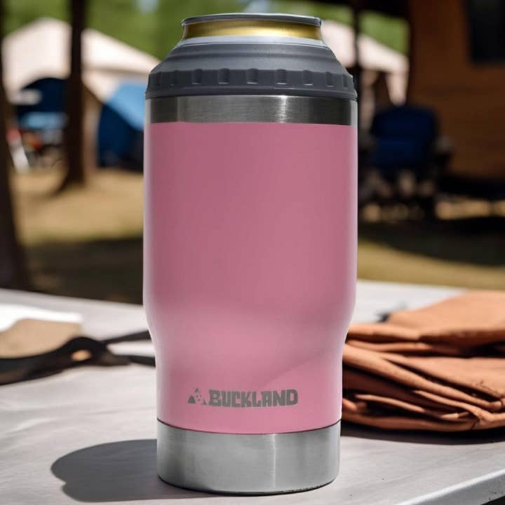 Buckland Adventure Gear - Wholesale Drink Huggers & Koozies - 4-in-1 Beverage Cooler Tumbler6
