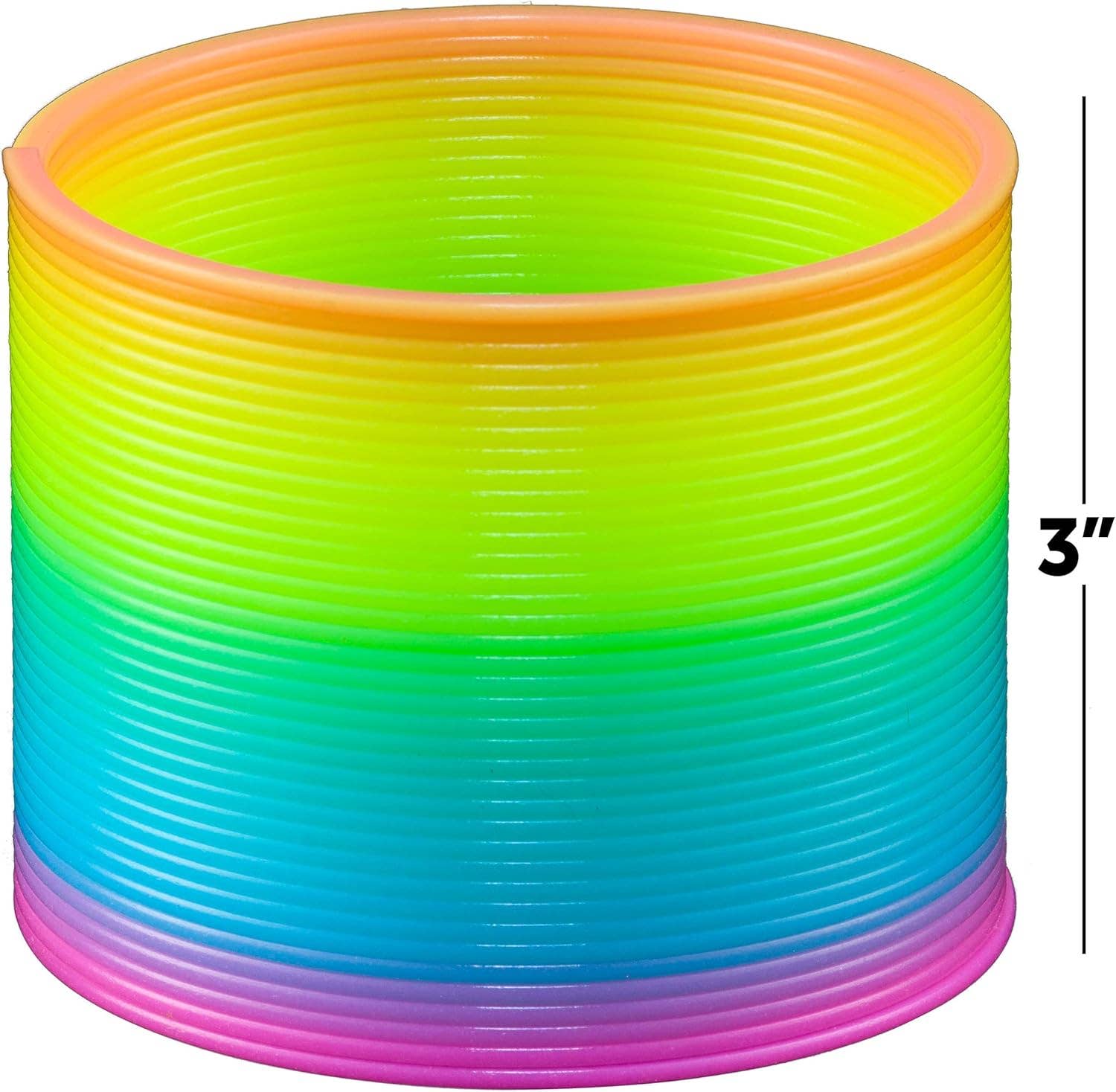 Innovarix - Wholesale Sportspel - Kinderen en baby - Spiraalveer die oplicht in het donker - 3"2