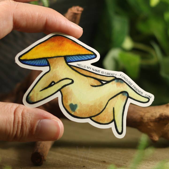 Vinyl Funguise® Sticker - Liberty for wholesale by Funguise Friends by WkdWest