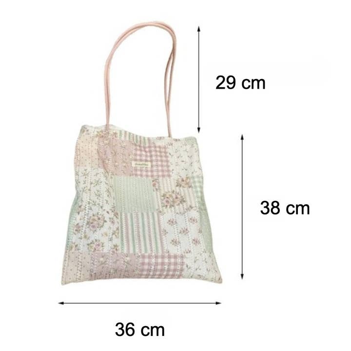 Funkyrel® Atzbranding Limited - Wholesale Tote Bag - Women's - Cosbai – Sweet Gingham Shoulder Tote Bag6