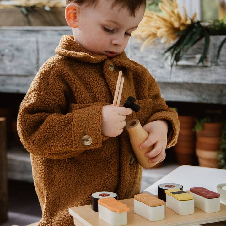 Coco Village - Wholesale Toy Set - Kids - Wooden Sushi Playset3