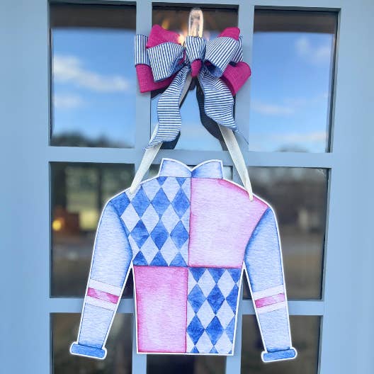 Front Porch Elegance – Cabide de porta por atacado – Racing Silk (Rosa) - Cabide de Porta0