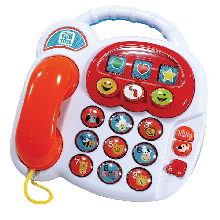 Hauck Toys - Wholesale Electronic Toy - Kids & Baby - Nothing But Fun Toys - Lights and Sounds Fun Time Telephone