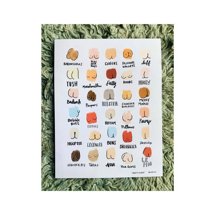 Pockets of Parcels – wholesale Art print – Body Slang Print