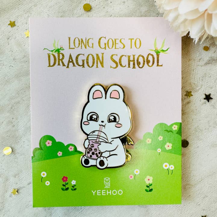 CapyFun - Wholesale Lapel Pin/Button - Cute Hard Enamel Dragon Axolotl Bunny Pin
