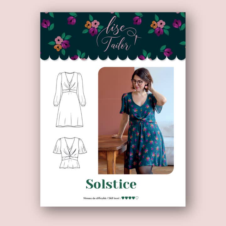 Sewing pattern - Solstice - sold individually for wholesale by Lise Tailor