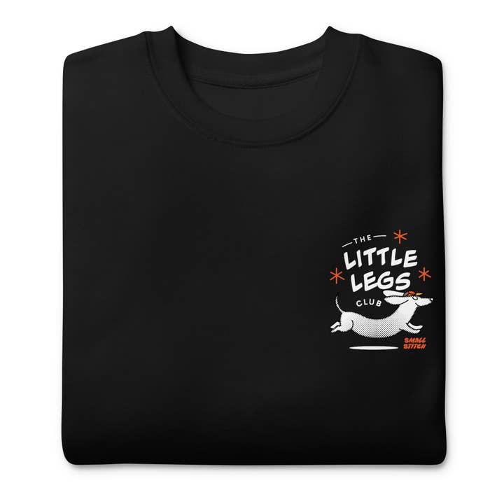 Petit Point Petites Jambes l Sweatshirt Premium Unisexe pour la vente par Small Stitch