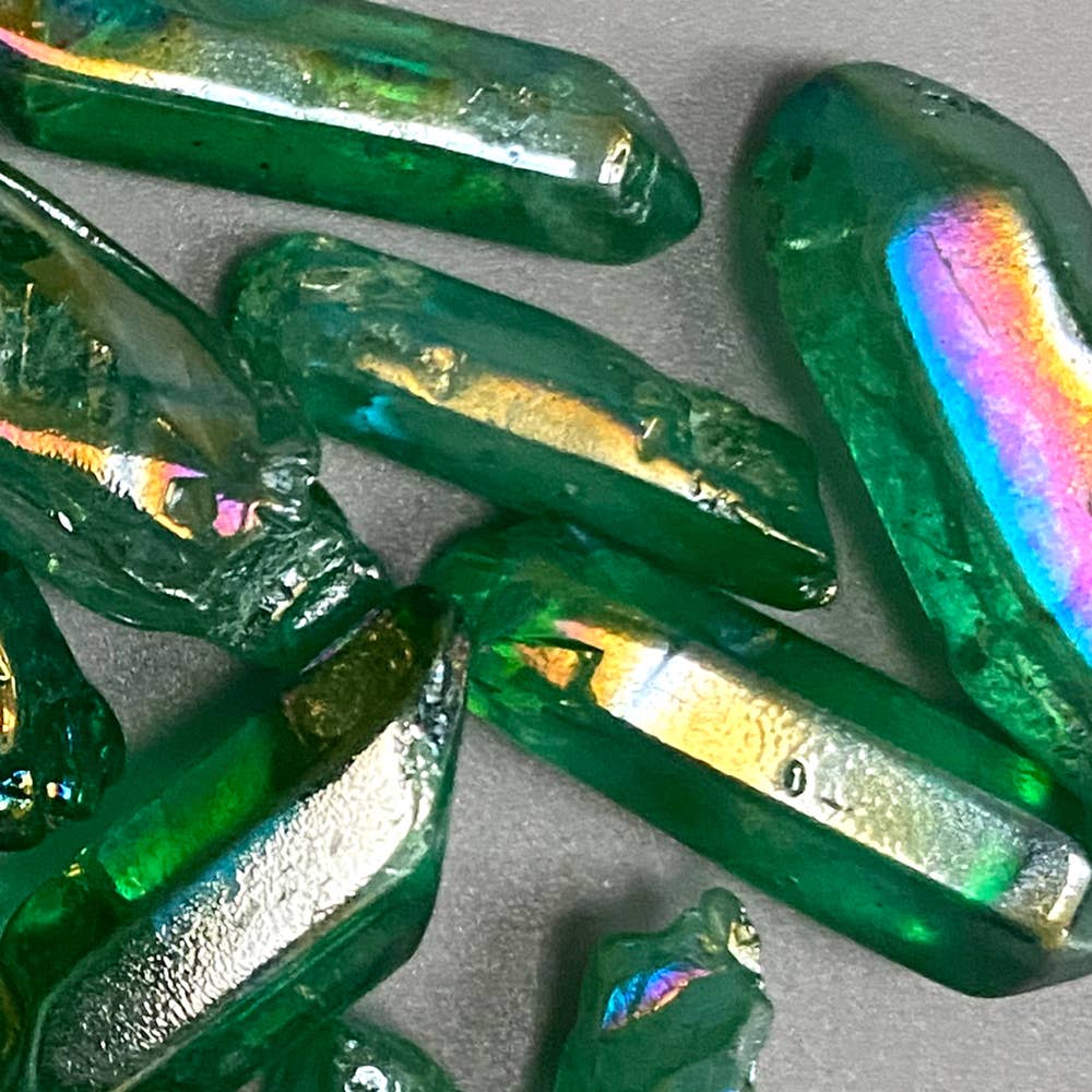 VIE – wholesale Spiritual stone/crystal – Electroplated Quartz Points, 2-3cm, Single1