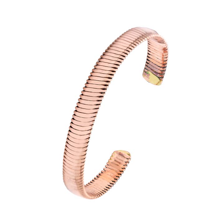 BR.CDB.4045 - Copper Cuff Bracelet for wholesale by HPSilver, LLC