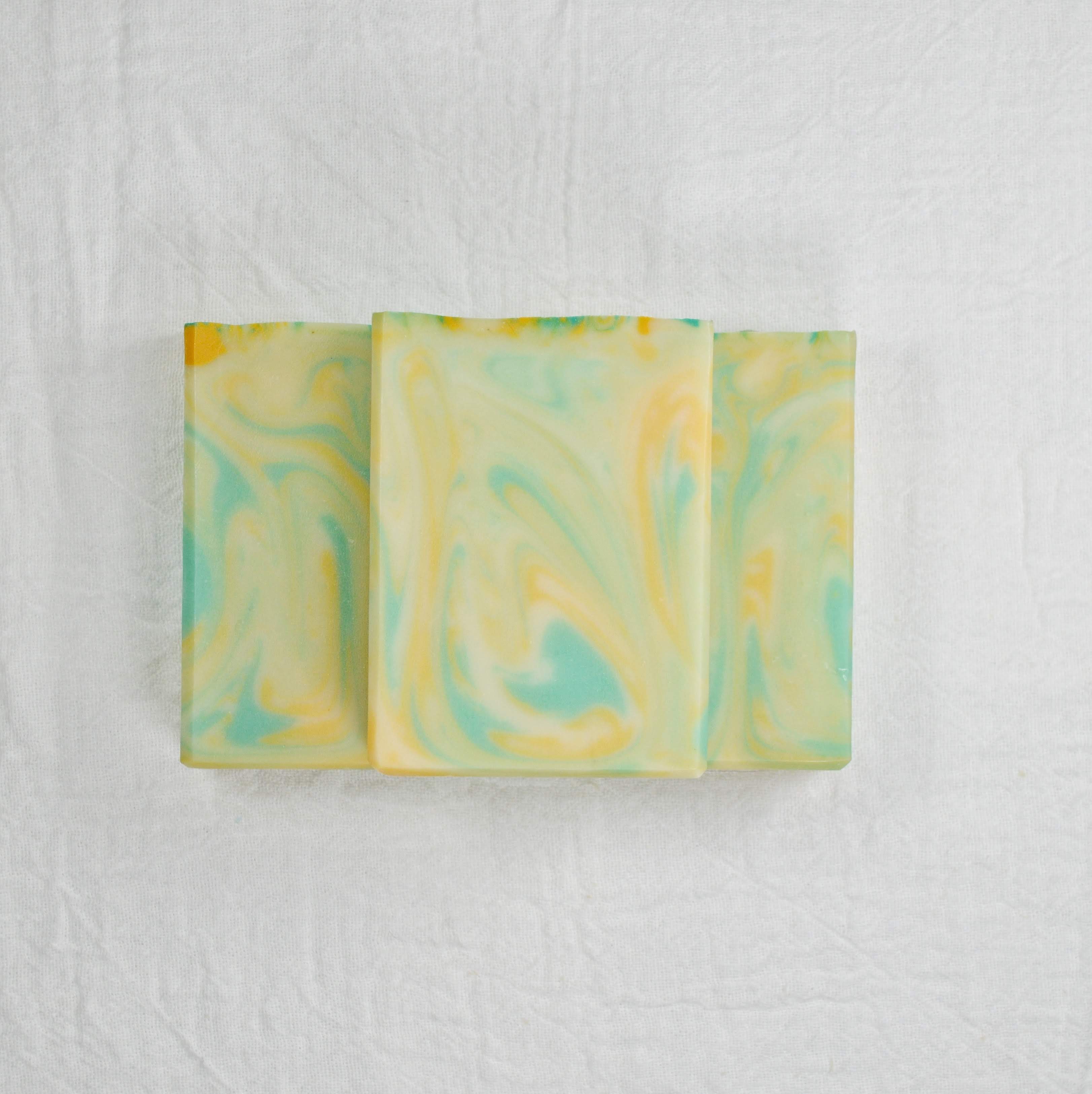 Green Girl Naturals – wholesale Bar Soap – Lemon Eucalyptus Soap1