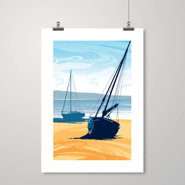 SMUKKE BRITANIEN 4 for engroshandel hos KWILL FINE ART AND ILLUSTRATION