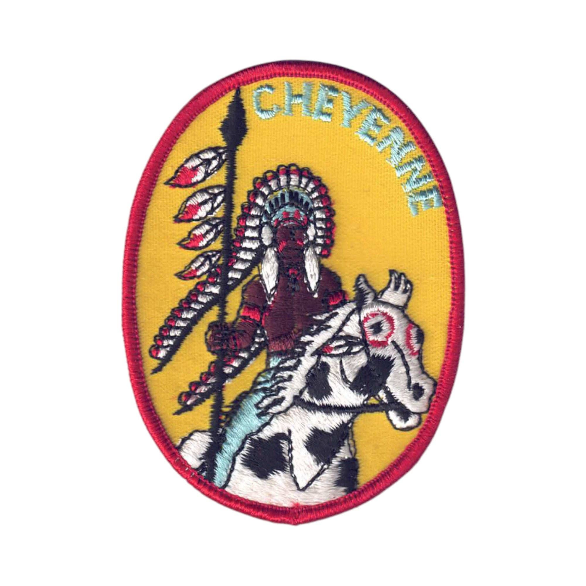 Happy Wood Products - Wholesale Patch - CHEYENNE Native American Patch - 72030