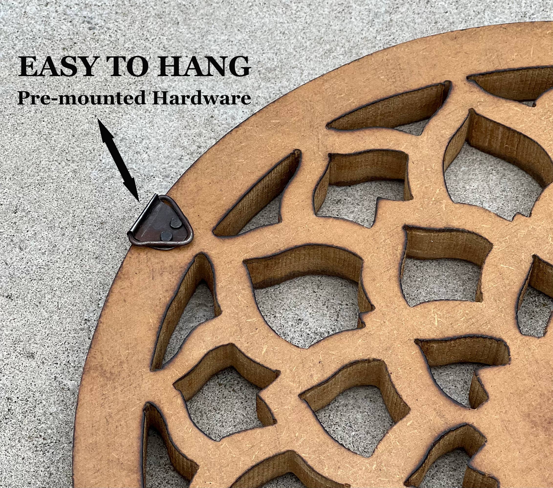 Lungta Imports - Wholesale Wall Accent - Handcrafted Wooden Lotus Flower Wall Décor Hanging Art14