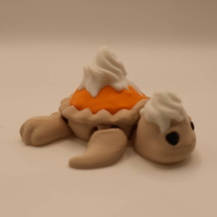 Mini Pumpkin Pie Turtle for wholesale by Lux Layers
