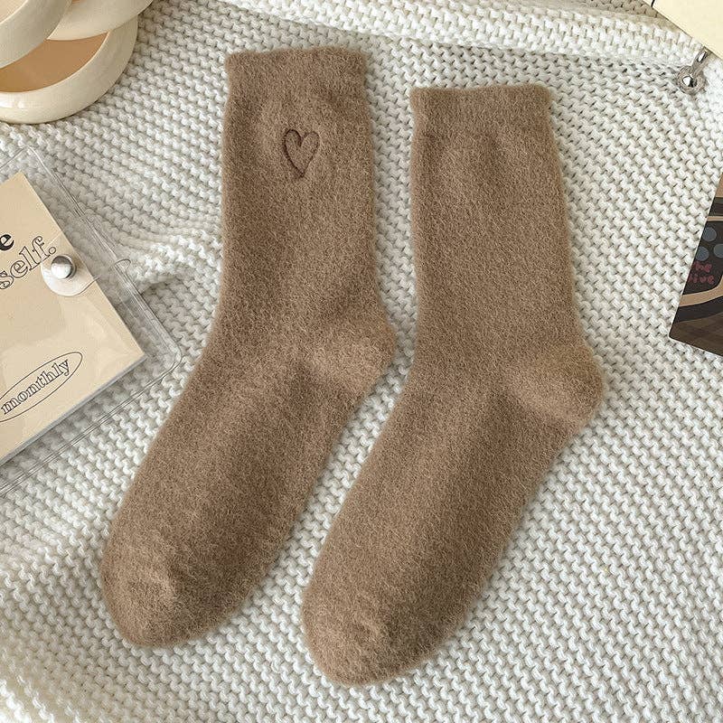 Gohobi （We cover U.S. import duties） - Wholesale Socks - Women's - Gohobi Warm Velvet Heart Socks4