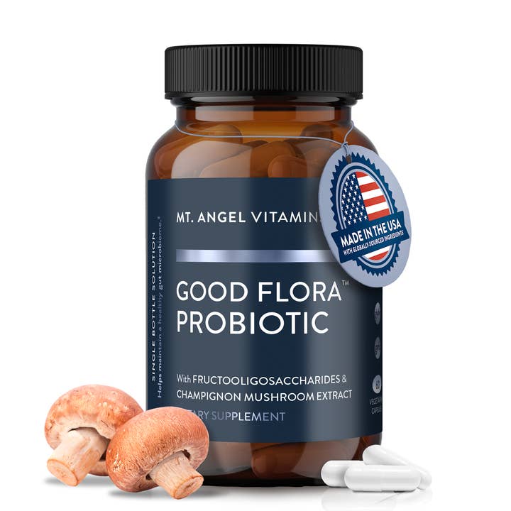 Mt. Angel Vitamins - Wholesale Oral Supplement/Vitamin - Mt. Angel Vitamins' Good Flora - 60 Capsules